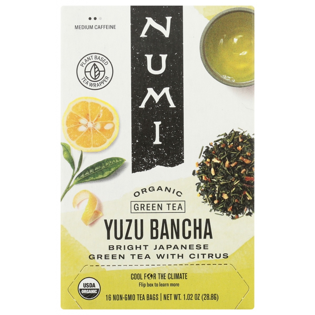 Yuzu Bancha Bright Japanese Green Tea - Refreshing Brew