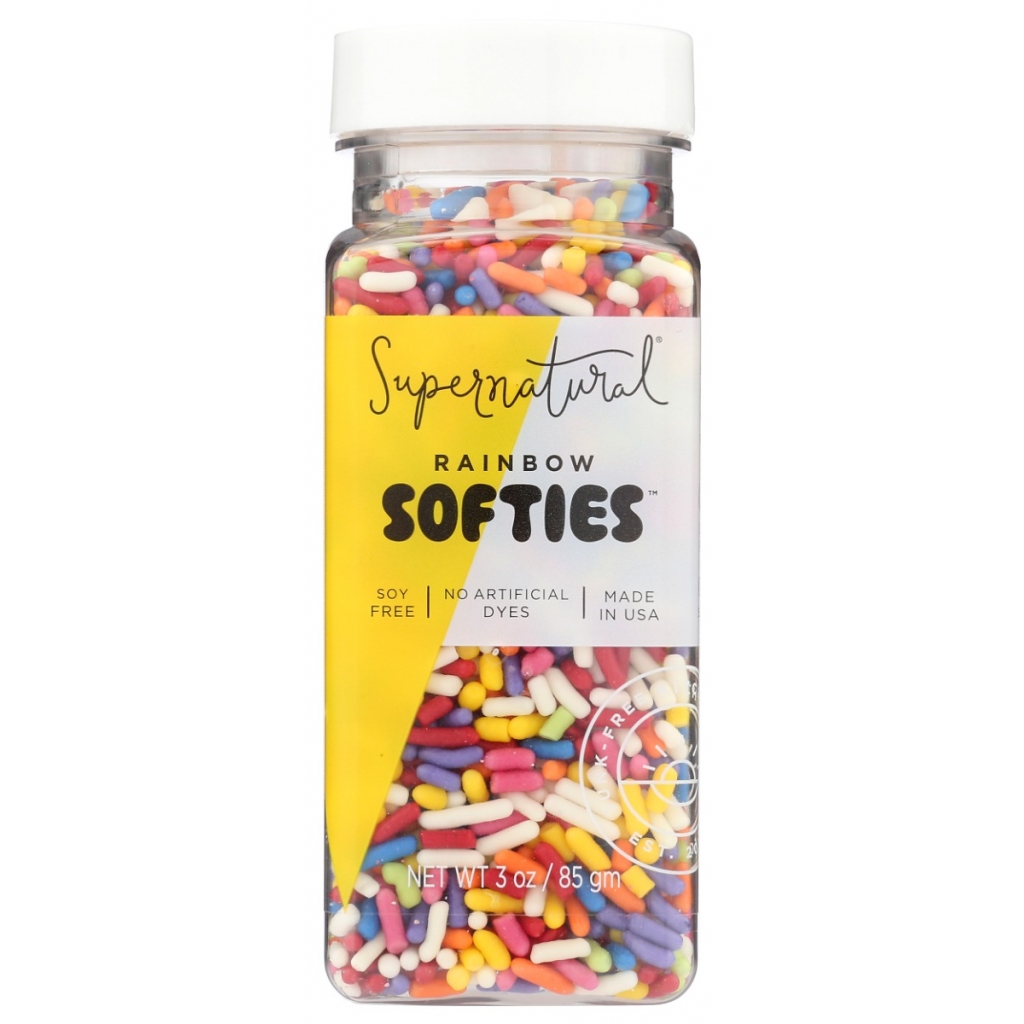 Rainbow Softies Sprinkles, 3 OZ