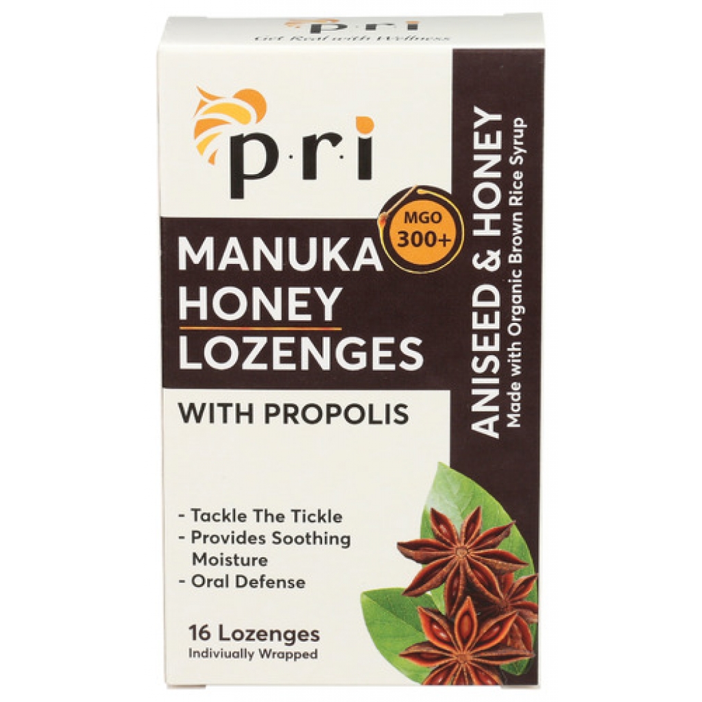 Propolis and Aniseed Lozenges with Manuka Honey - 16 PC