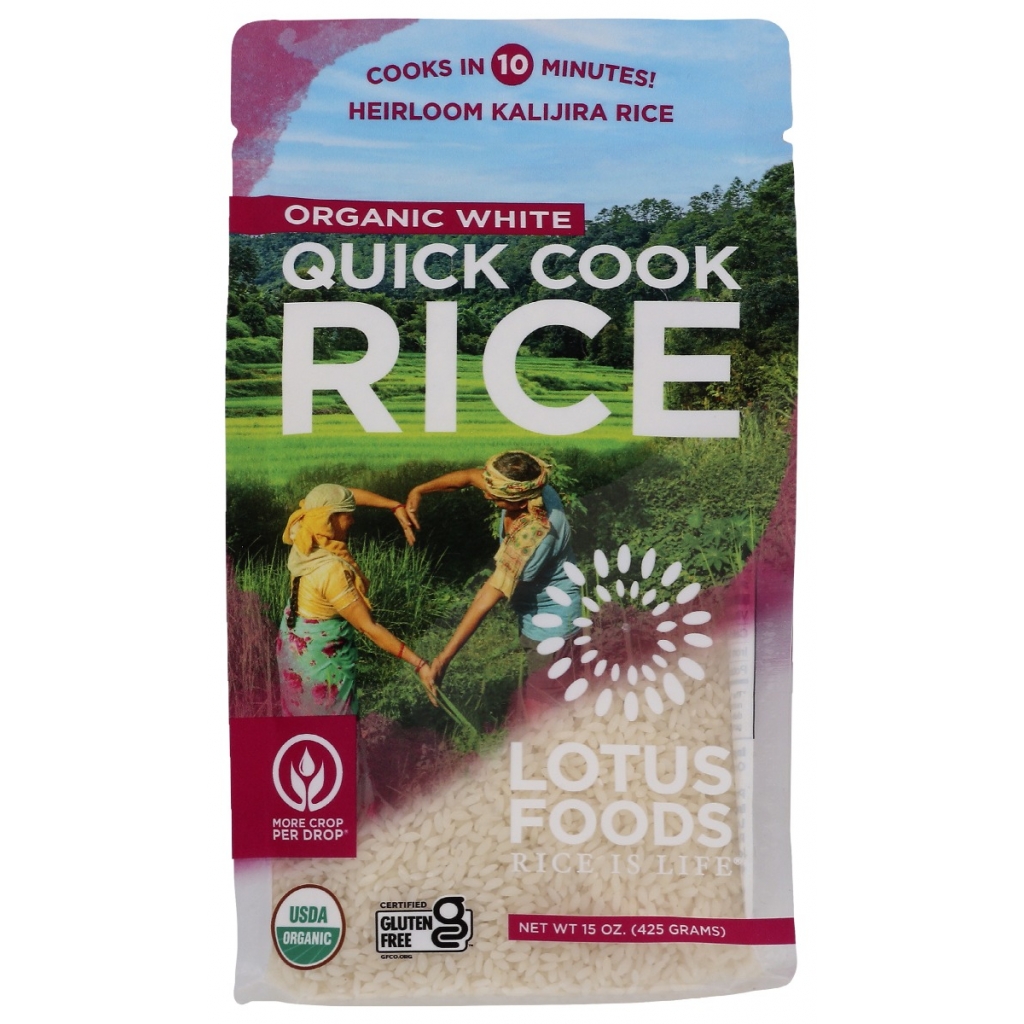 Quick Cooking Organic Kalijira Rice, 15 oz