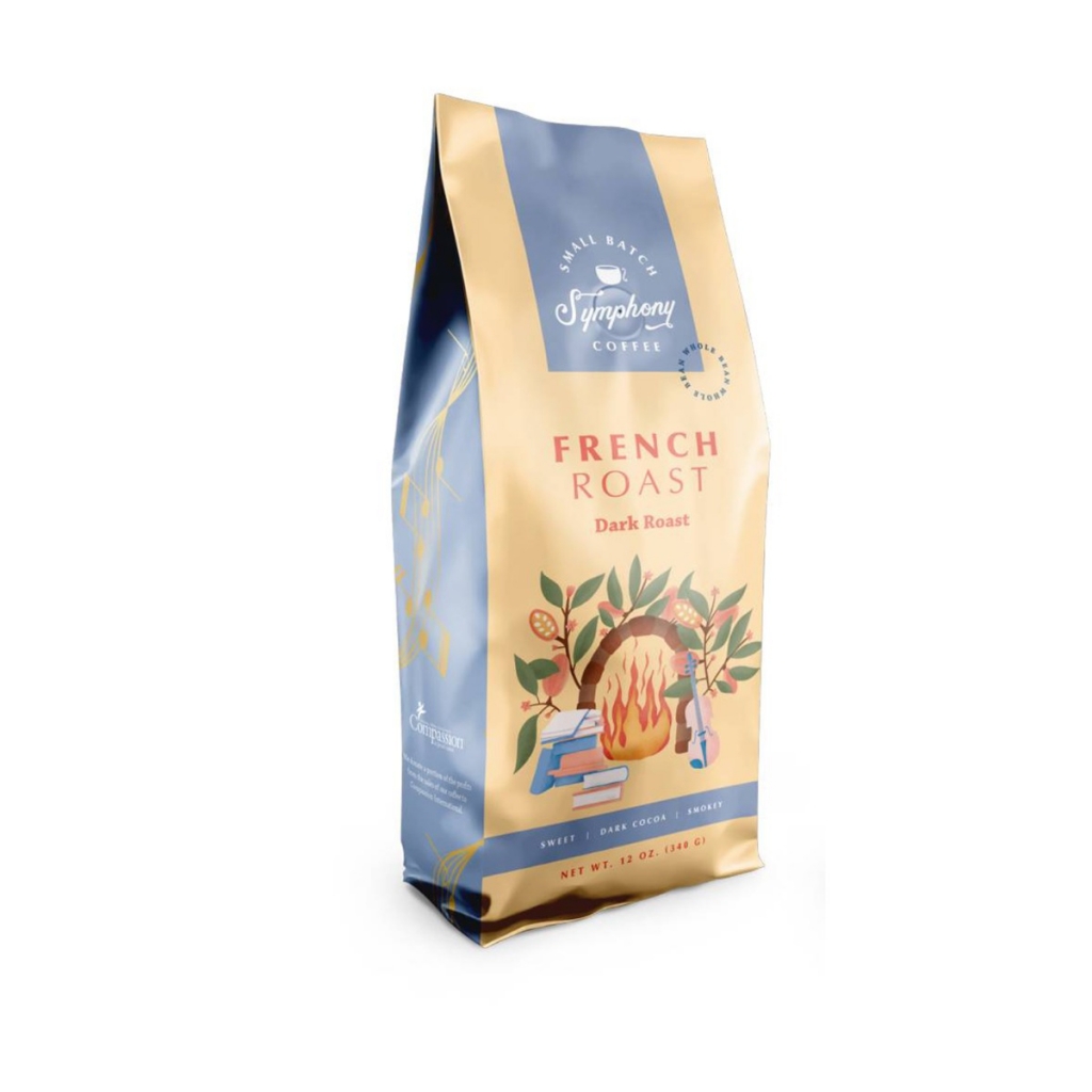 Rich French Roast Whole Bean Coffee, 12 oz