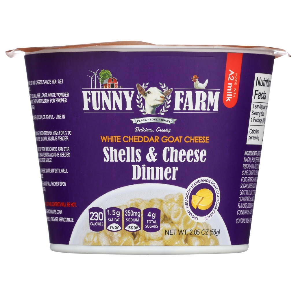 Goat White Cheddar Mac and Cheese, 2.05 oz