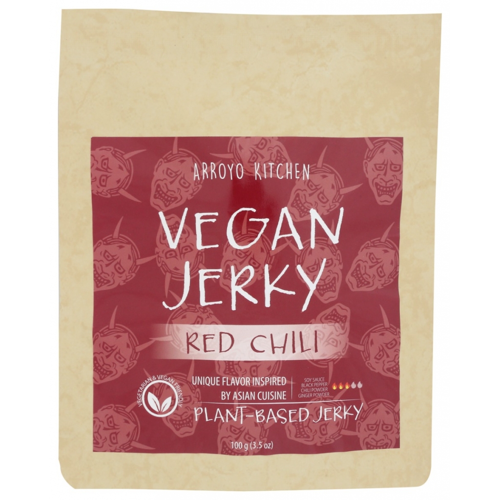 Plant-Based Red Chili Jerky - 3.5 oz