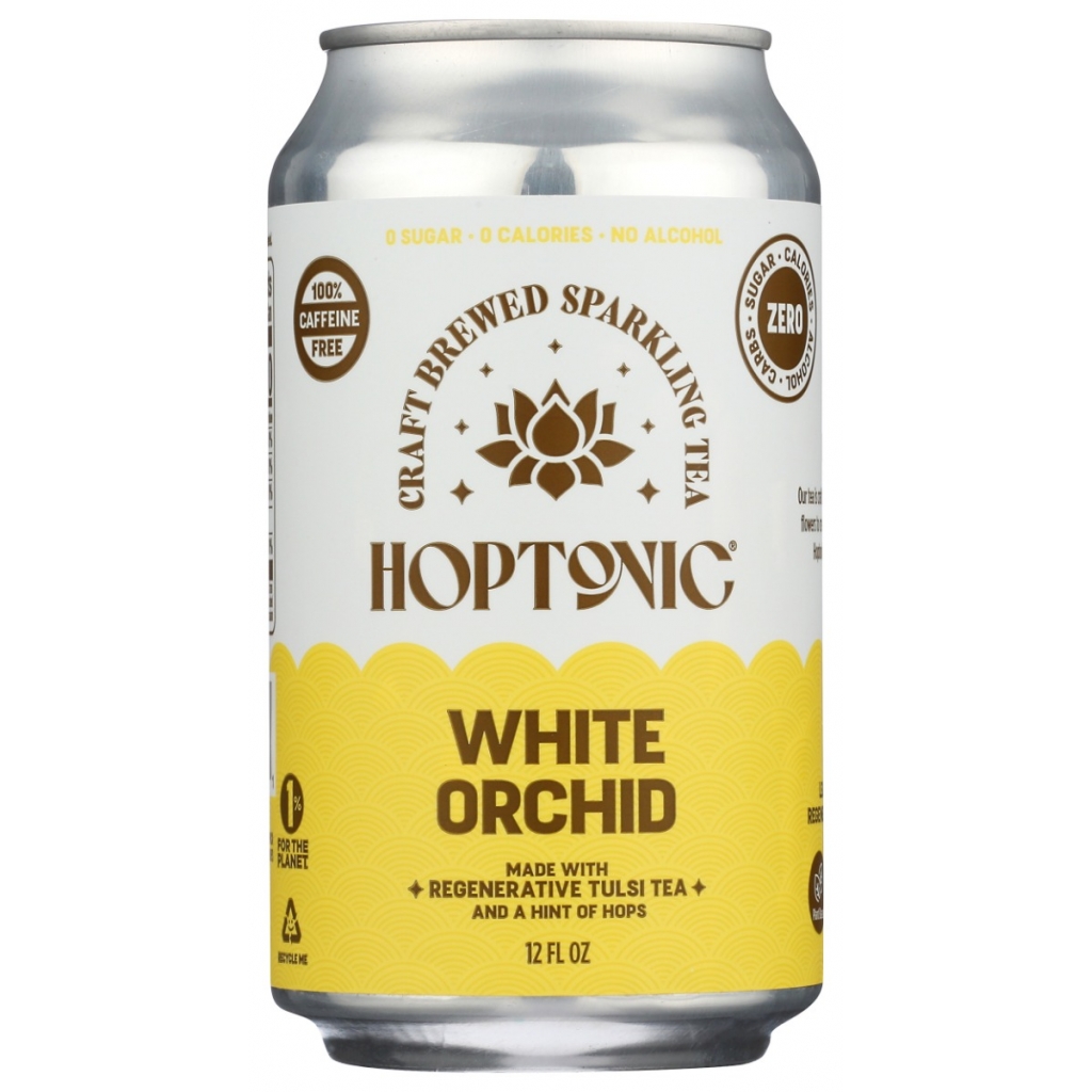 Sparkling White Orchid Tea Beverage, 12 fl oz