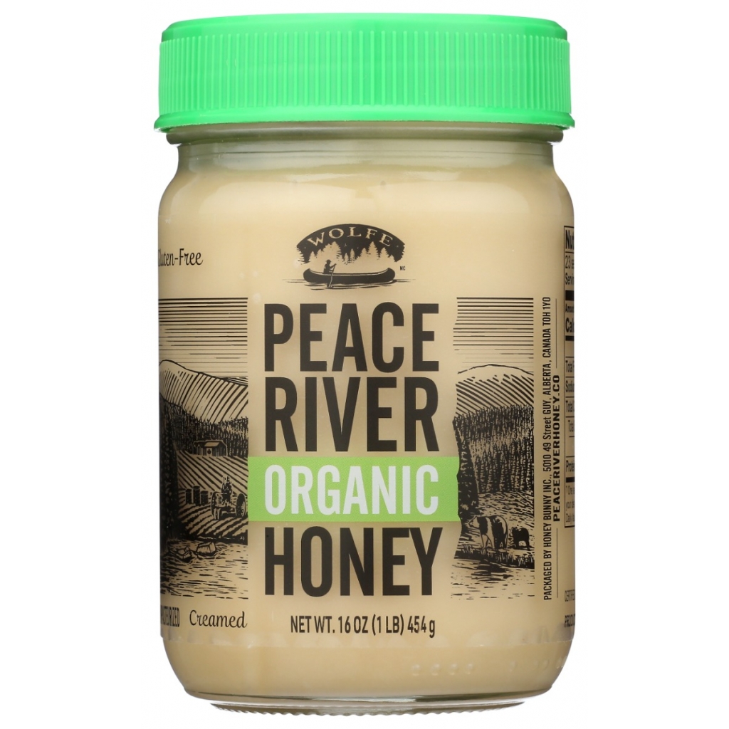 Honey Creamed Organic - 16 OZ