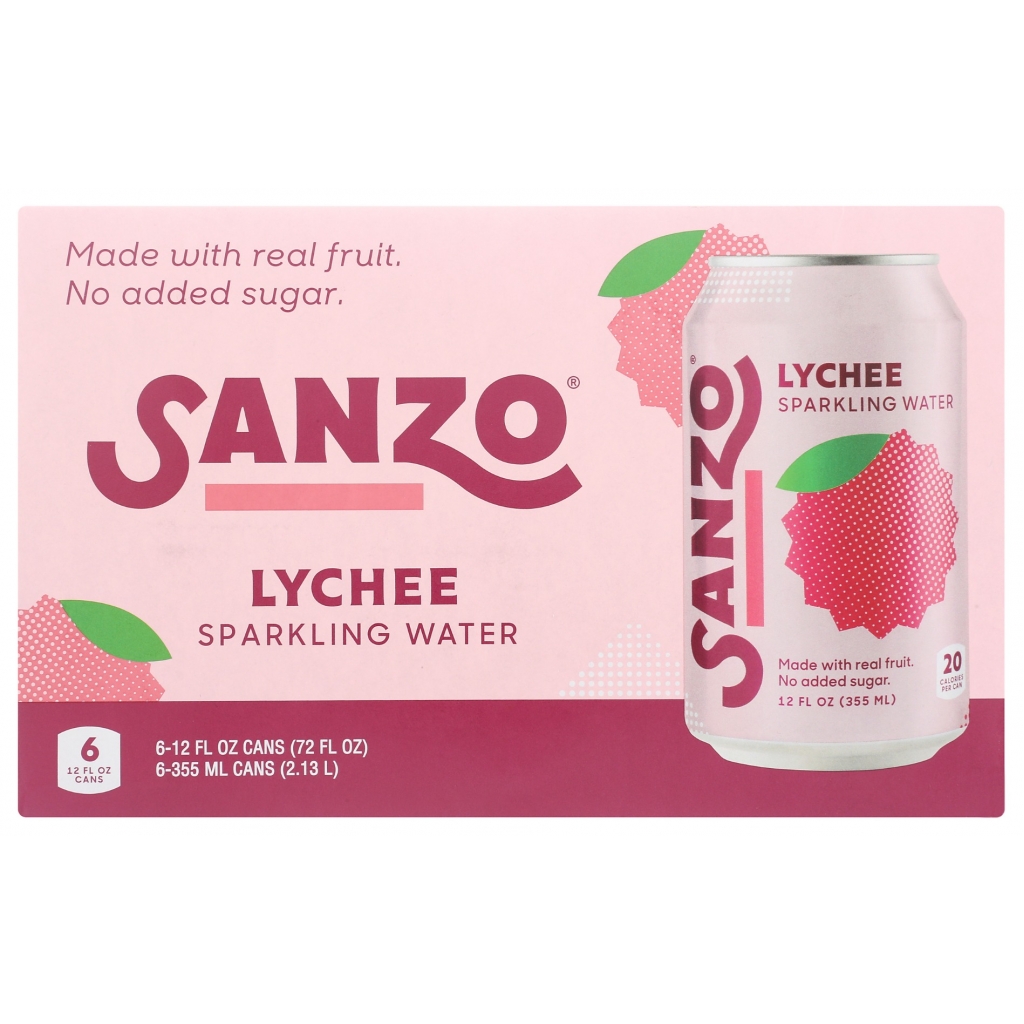 Lychee Sparkling Water - Refreshingly Light Beverage