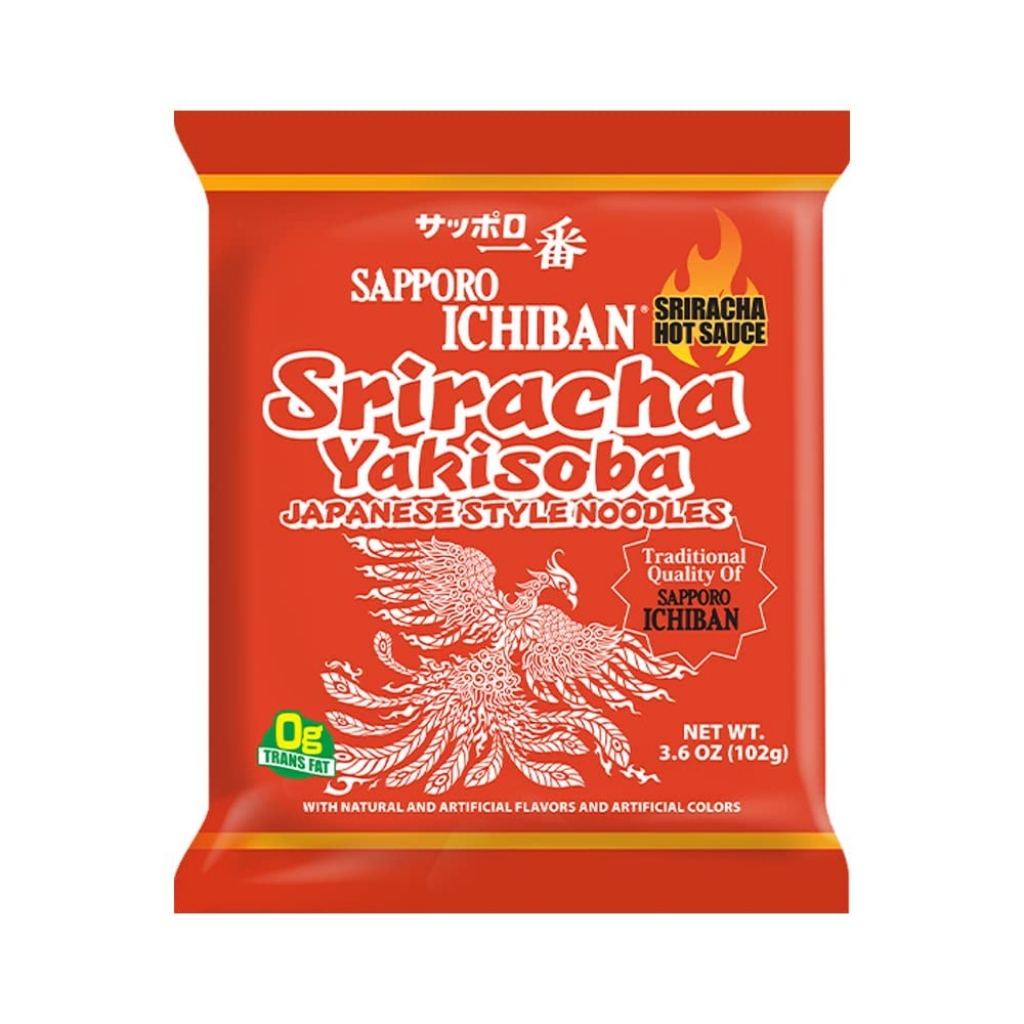 Sriracha Yakisoba Chowmein Noodles - 3.6 oz