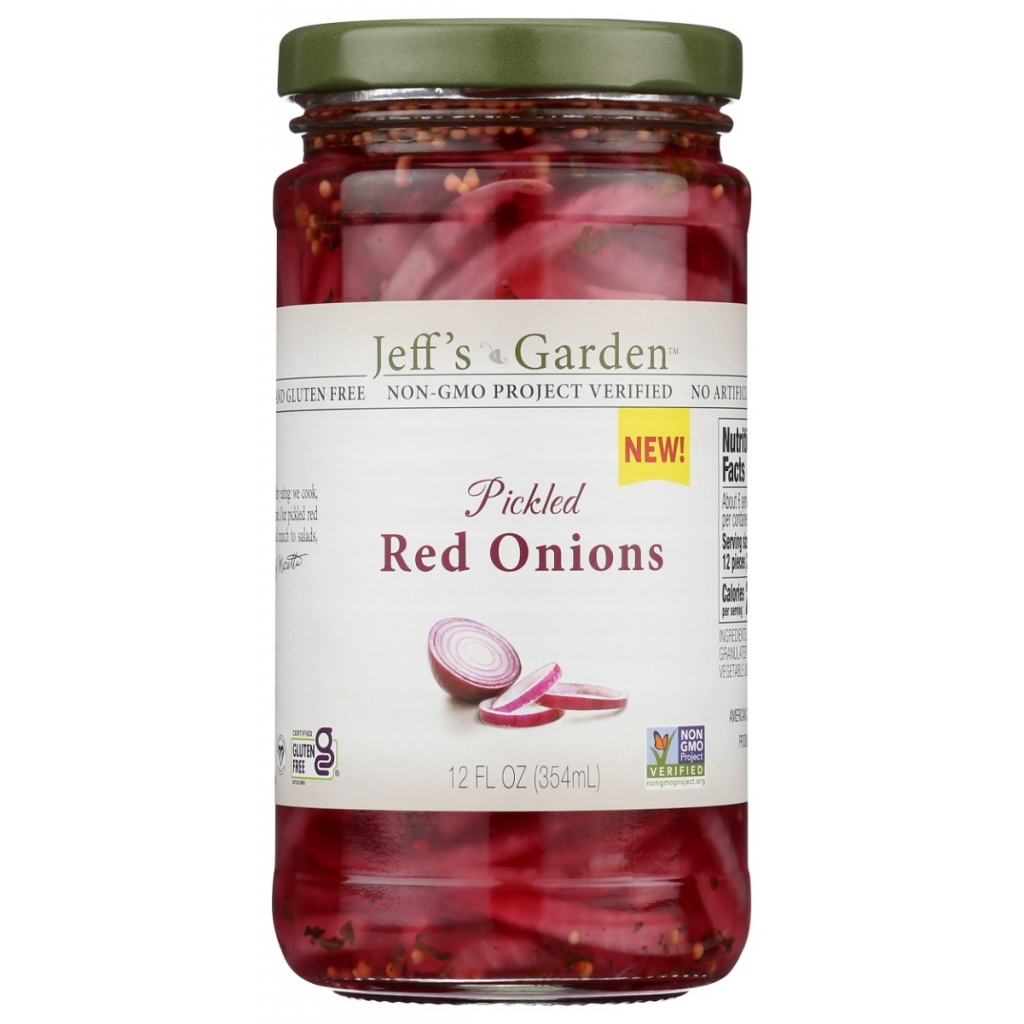 Pickled Red Onions - Vibrant Flavor, 12 oz