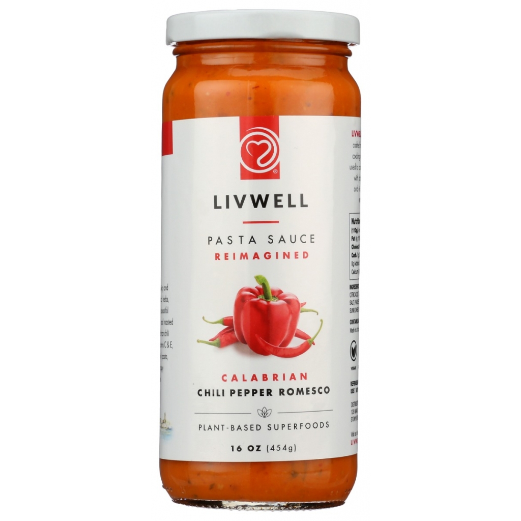 Flavorful Calabrian Chili Pepper Romesco Sauce - 16 oz.