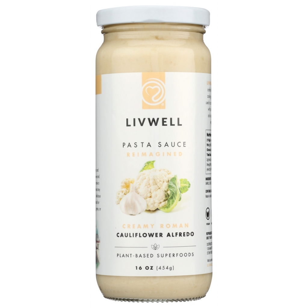 Roman Cauliflower Alfredo Sauce, 16 oz