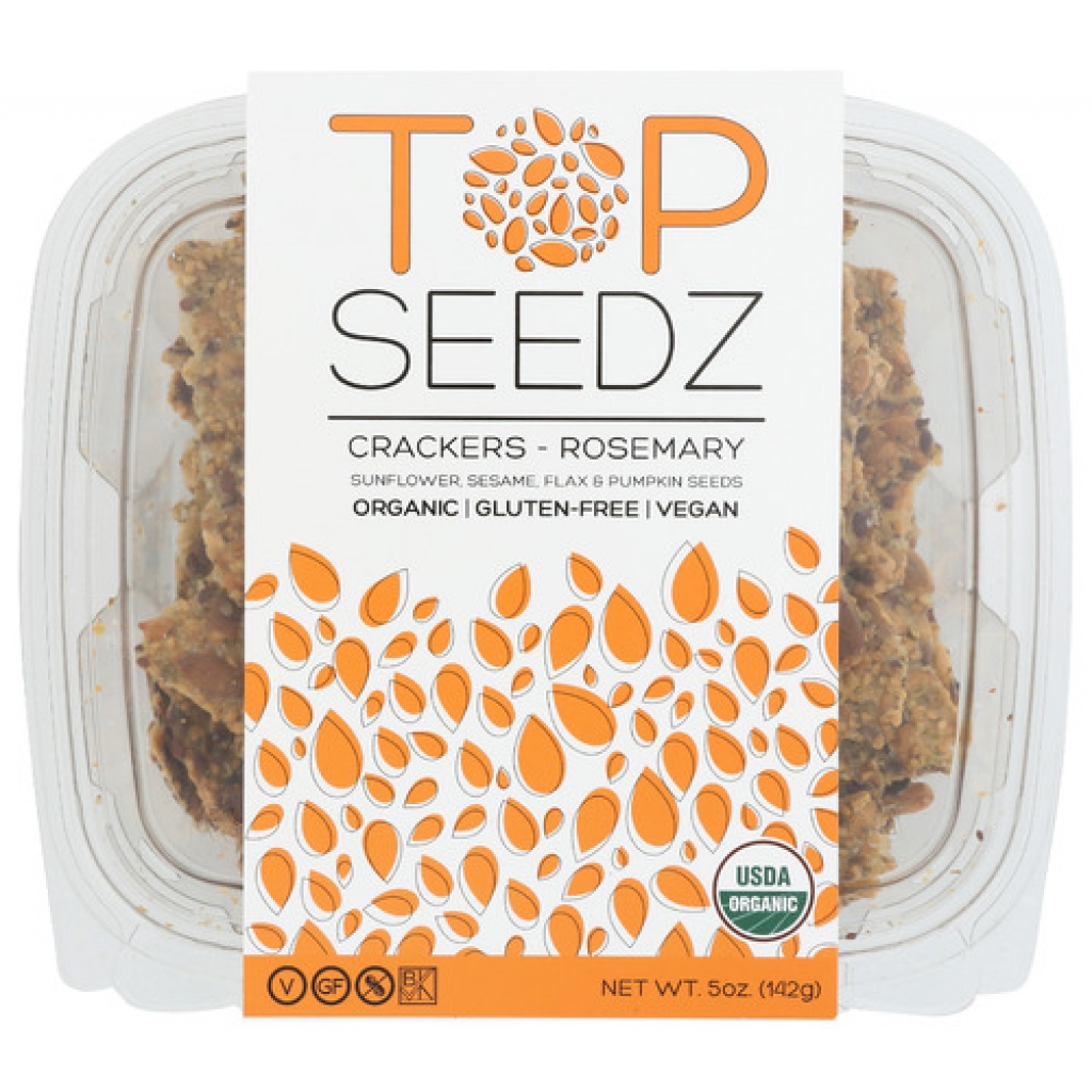 Top Seedz Rosemary Crackers - 5 oz