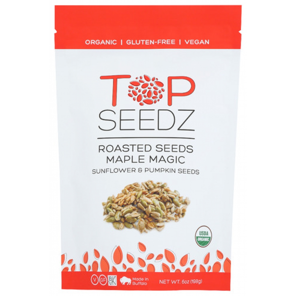 Top Seedz Maple Magic Roasted Seed Crackers, 6 oz