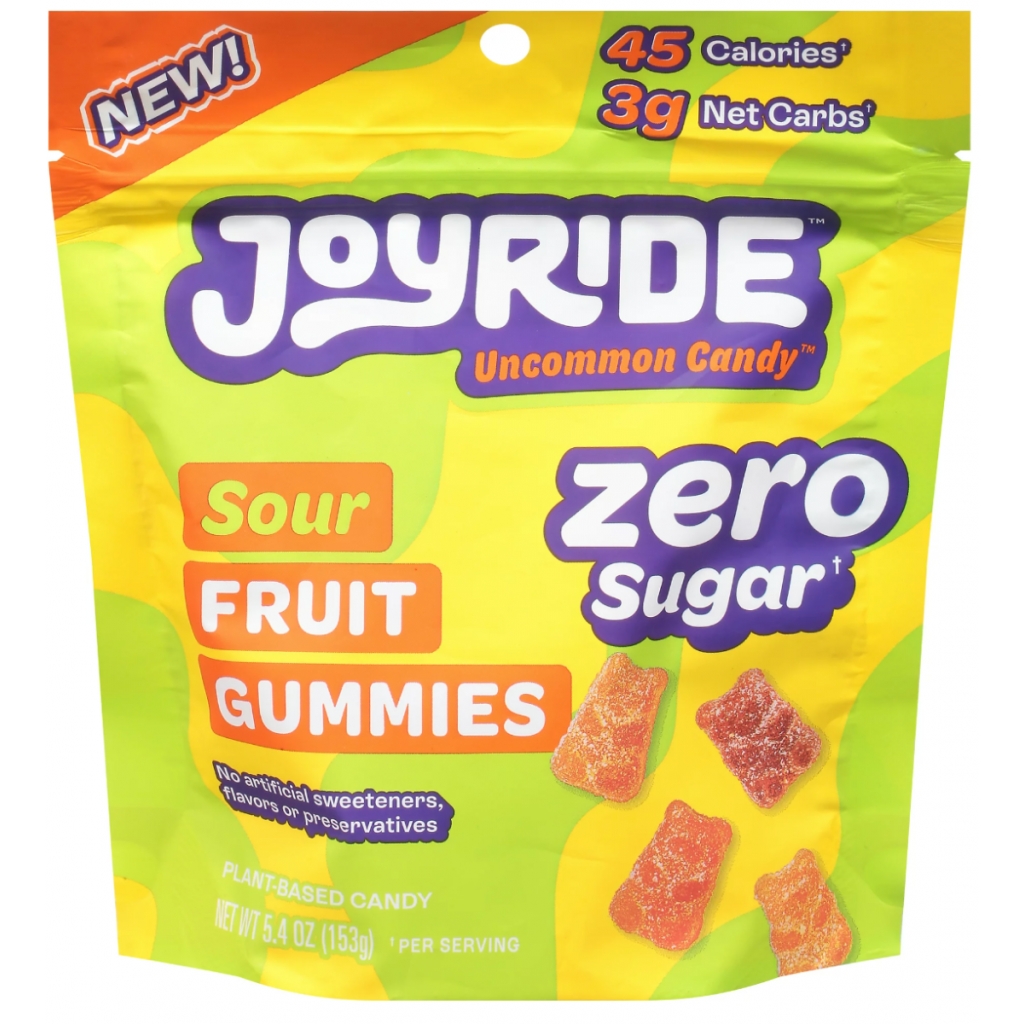 Joyride Sour Fruit Gummies, 5.4 oz