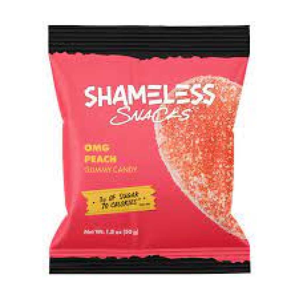 Sour Peach Gummy Candies - 1.8 oz