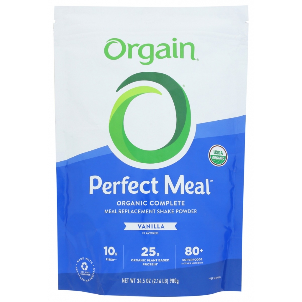 Orgain Perfect Meal Powder - Nutrient-Rich Vanilla Blend