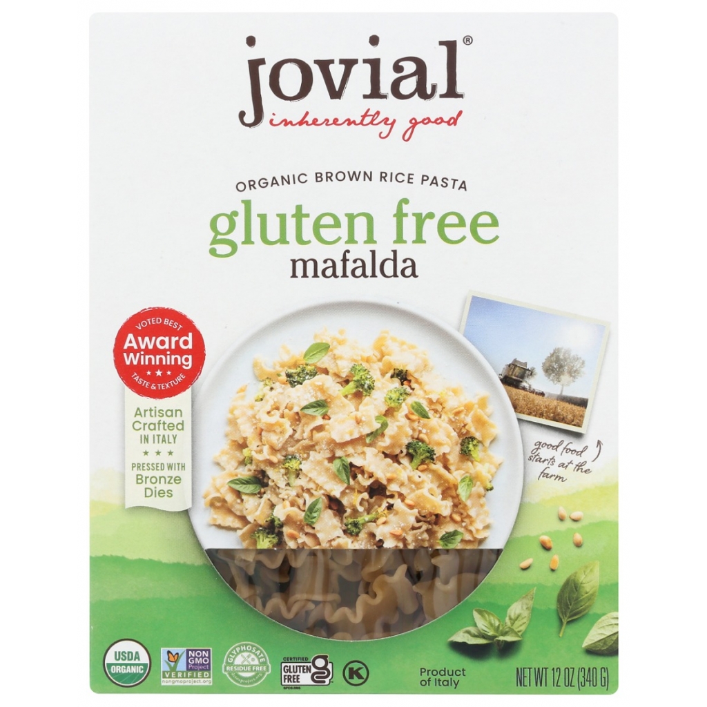 Gluten-Free Mafalda Brown Rice Pasta - 12 oz