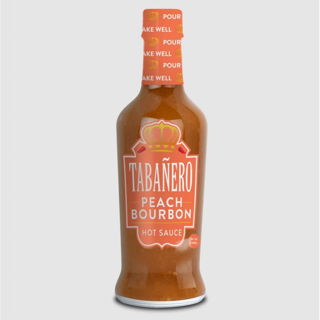 Peach Bourbon Hot Sauce - 5 oz