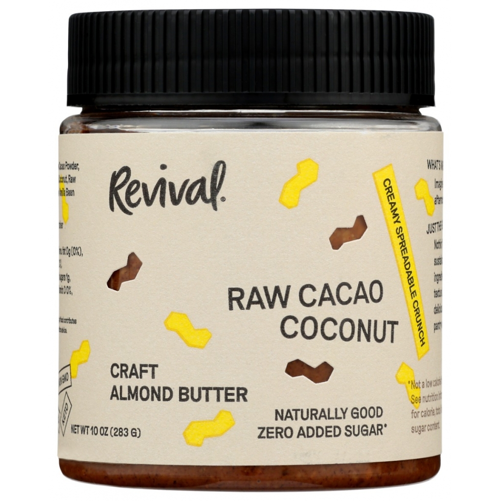 Raw Cacao Coconut Almond Butter, 10 oz