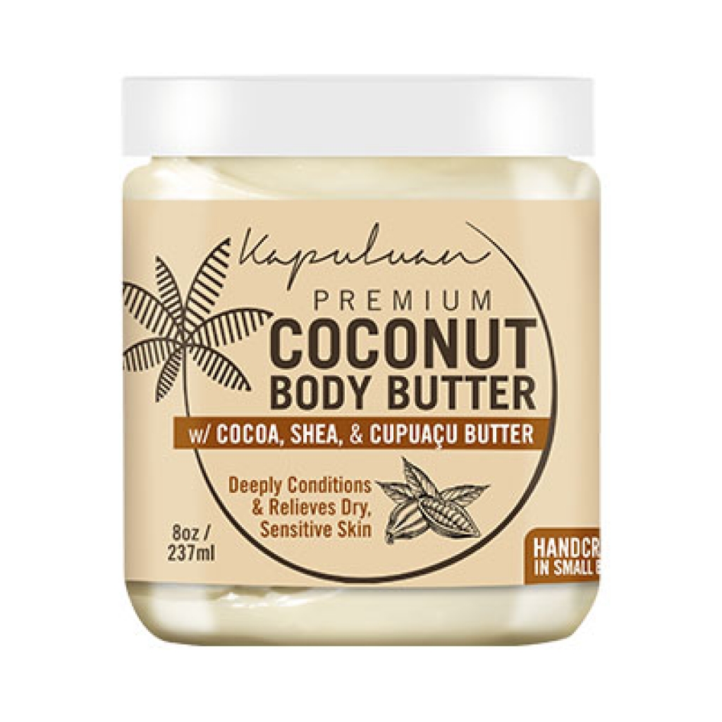 Coconut Body Butter with Cocoa and Shea - Deeply Moisturizing