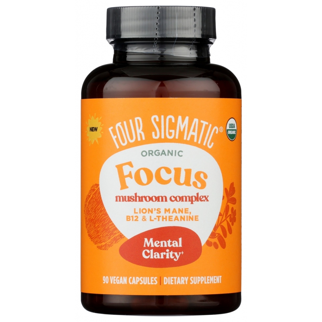 Focus Mushroom Complex Capsules - 90 Vegan Capsules