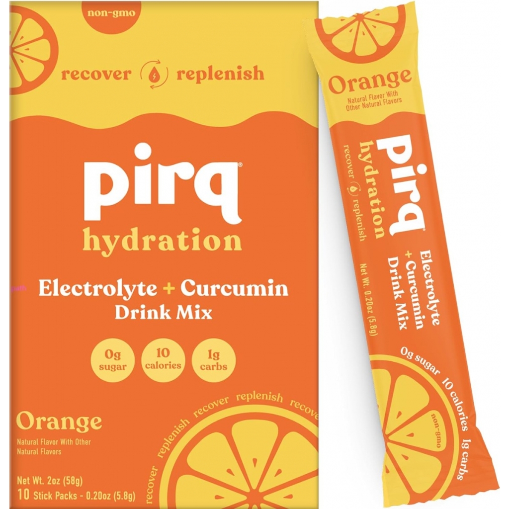 Electrolyte Packed Orange Hydration Drink Mix – 10 Pack