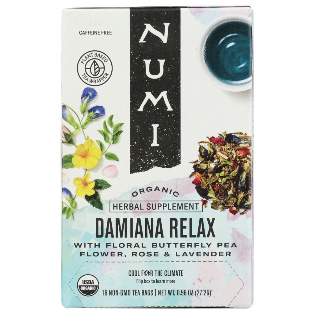 Damiana Relax Tea (16 Bags, 0.96 oz)