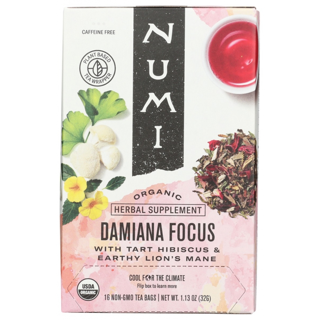 Damiana Focus Tea, 16 Bags