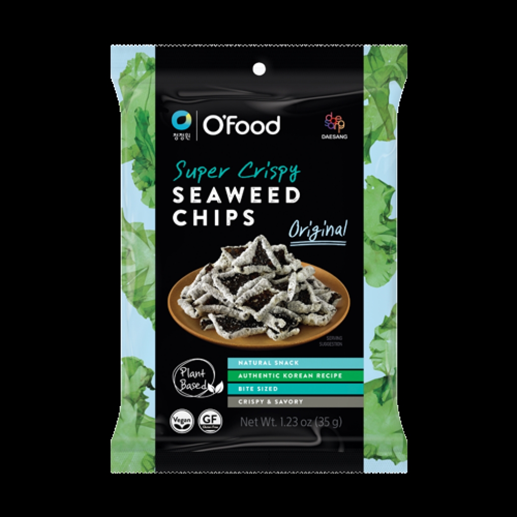 O'Food Super Crispy Seaweed Chips - Nutritious Snack