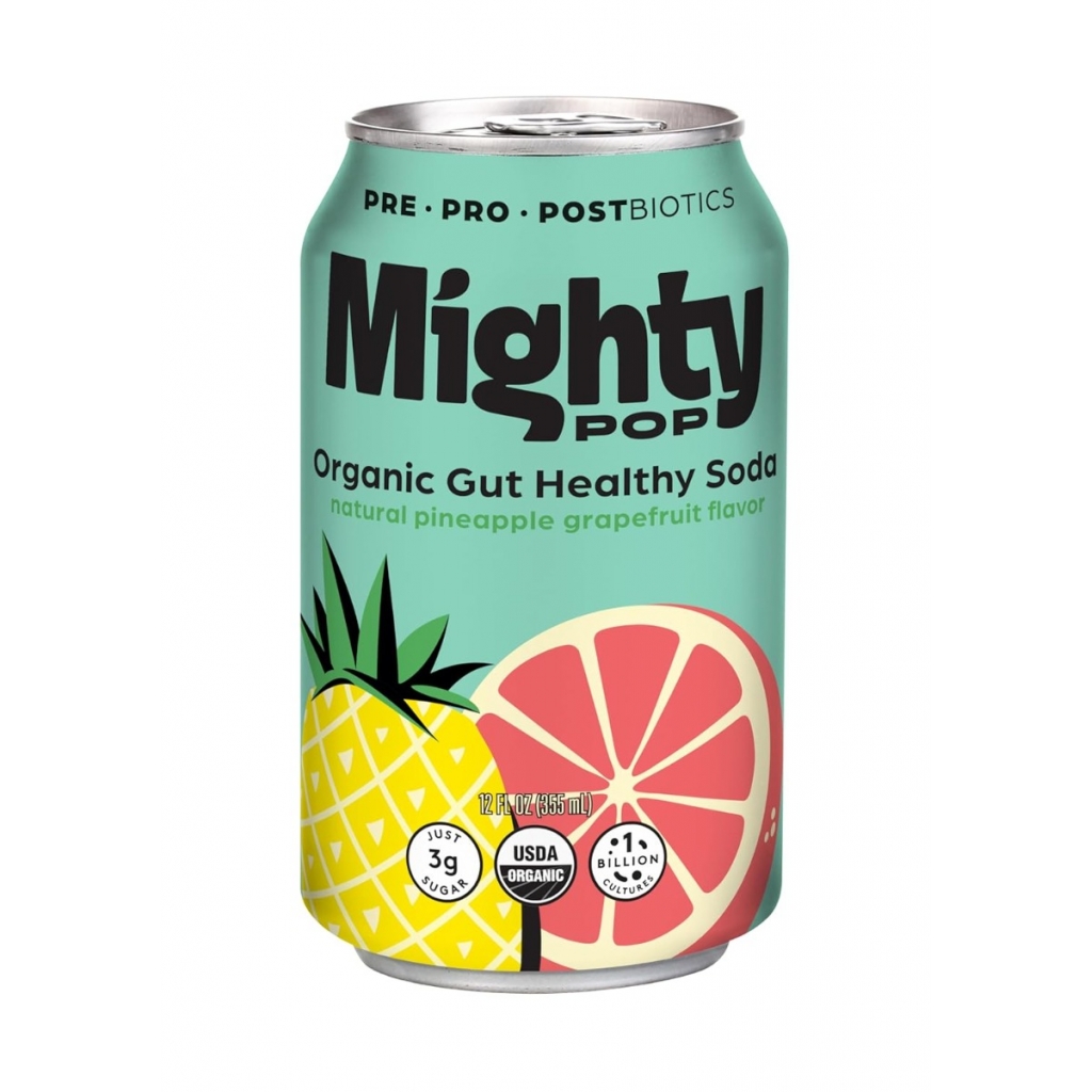 Tropical Pineapple Grapefruit Soda - 12 Fl Oz