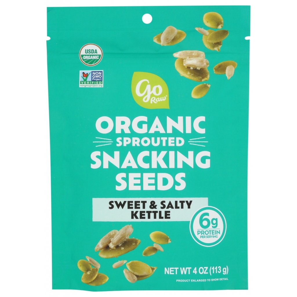 Sweet and Salty Organic Snacking Seeds - 4 oz