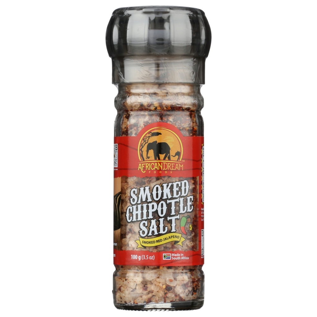 Smoked Chipotle Salt – 3.5 oz Unique Seasoning