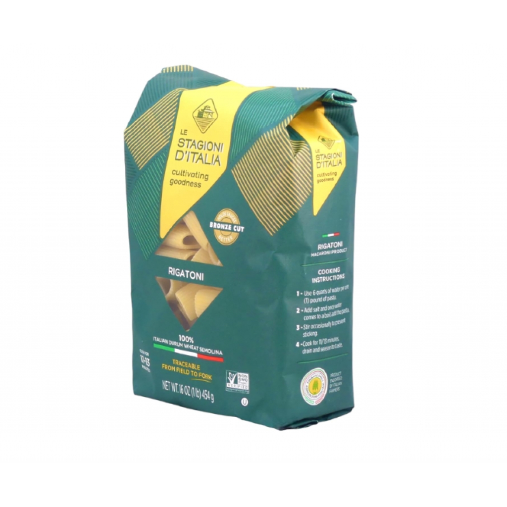 Organic Rigatoni Wheat Semolina Pasta - 16 oz