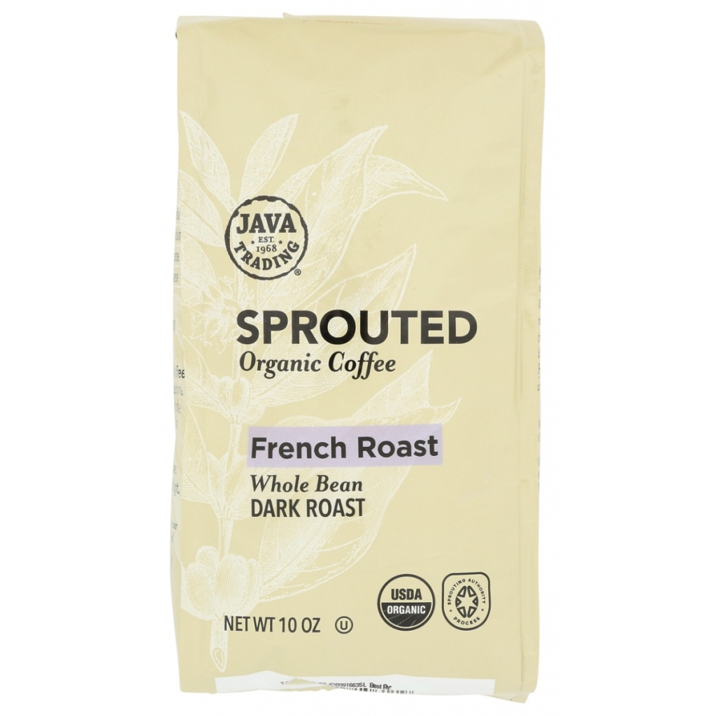 Sprouted French Roast Whole Bean Coffee - 10 oz