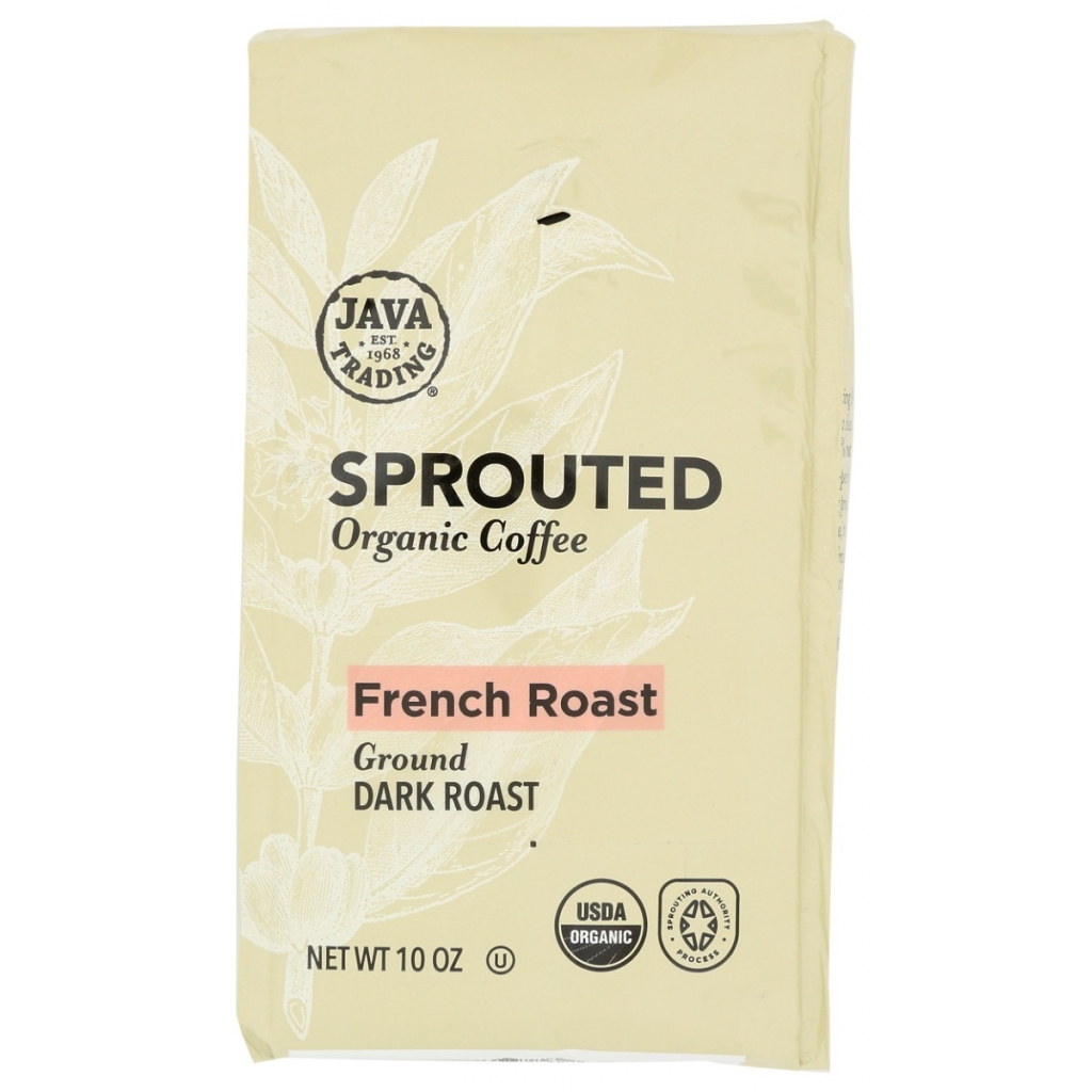 Sprouted French Roast Ground Coffee, 10 oz