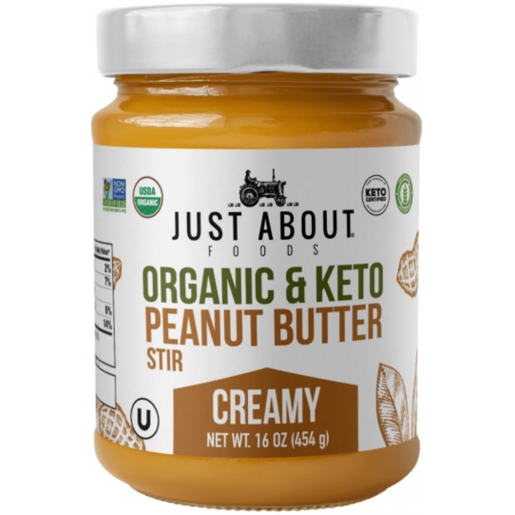 Organic Creamy Peanut Butter - 16 oz