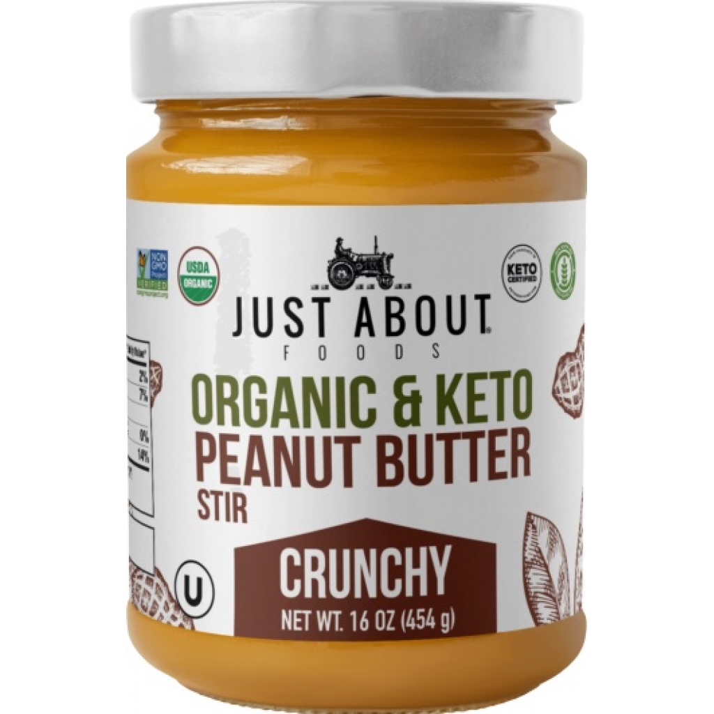 Organic Crunchy Peanut Butter - 16 oz