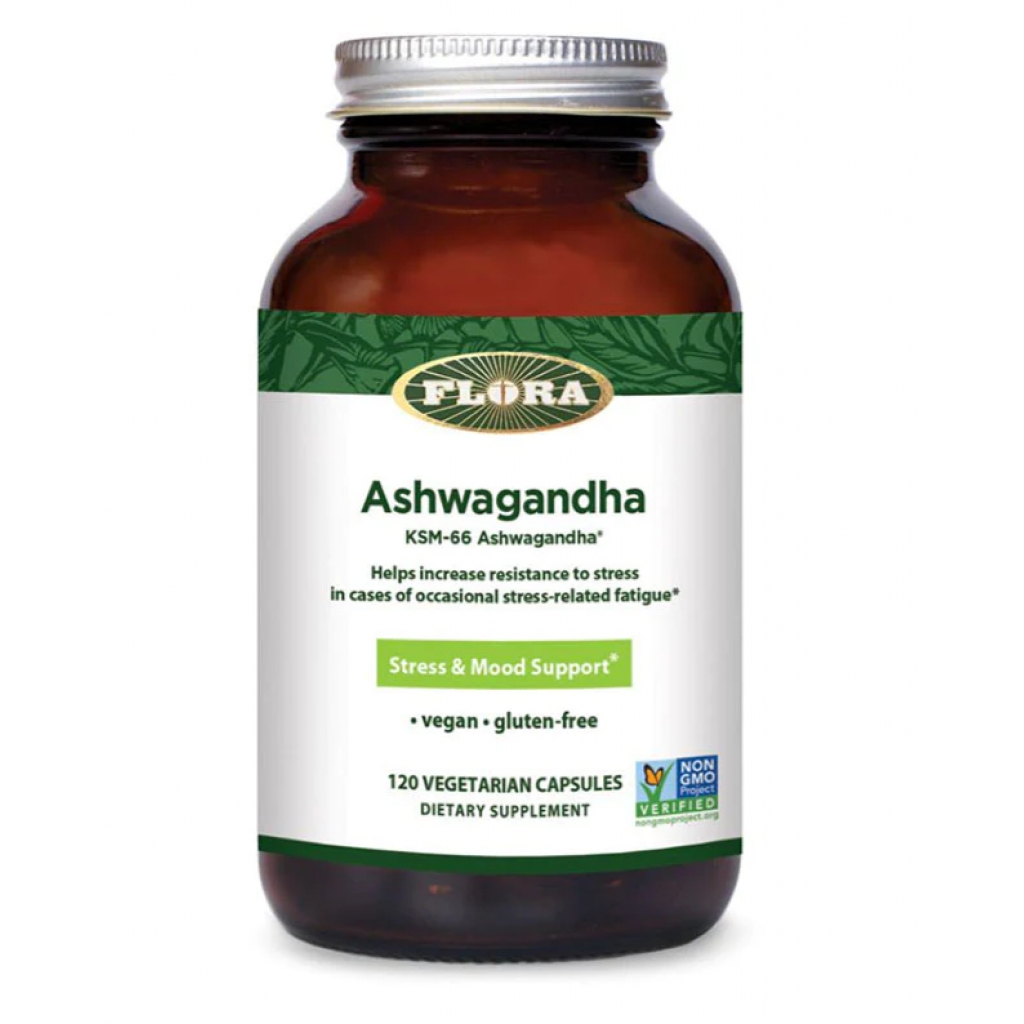 Ashwagandha KSM 66 Stress and Mood Support, 120 vc