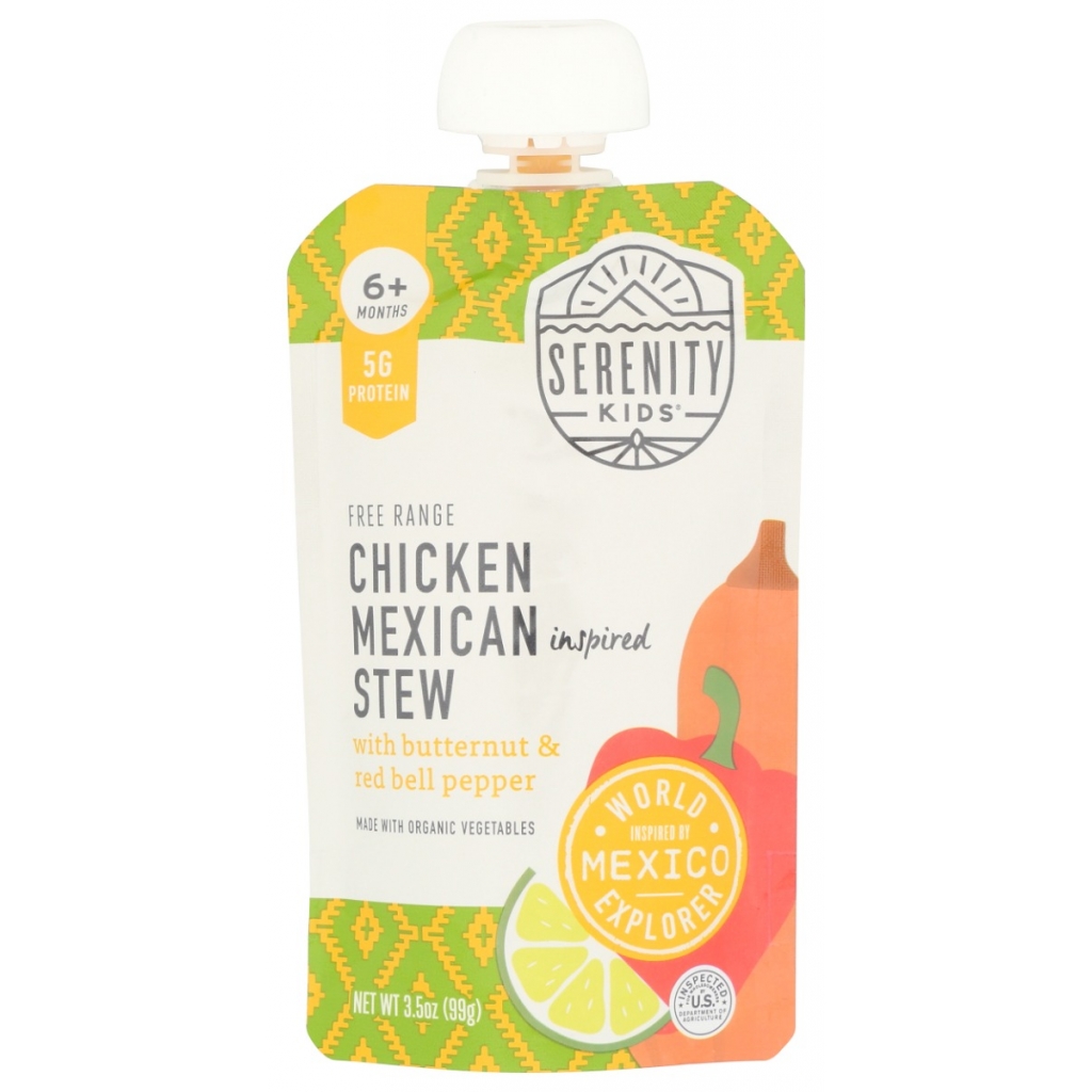 Free Range Chicken Mexican Stew Baby Food Pouch - 3.5 oz