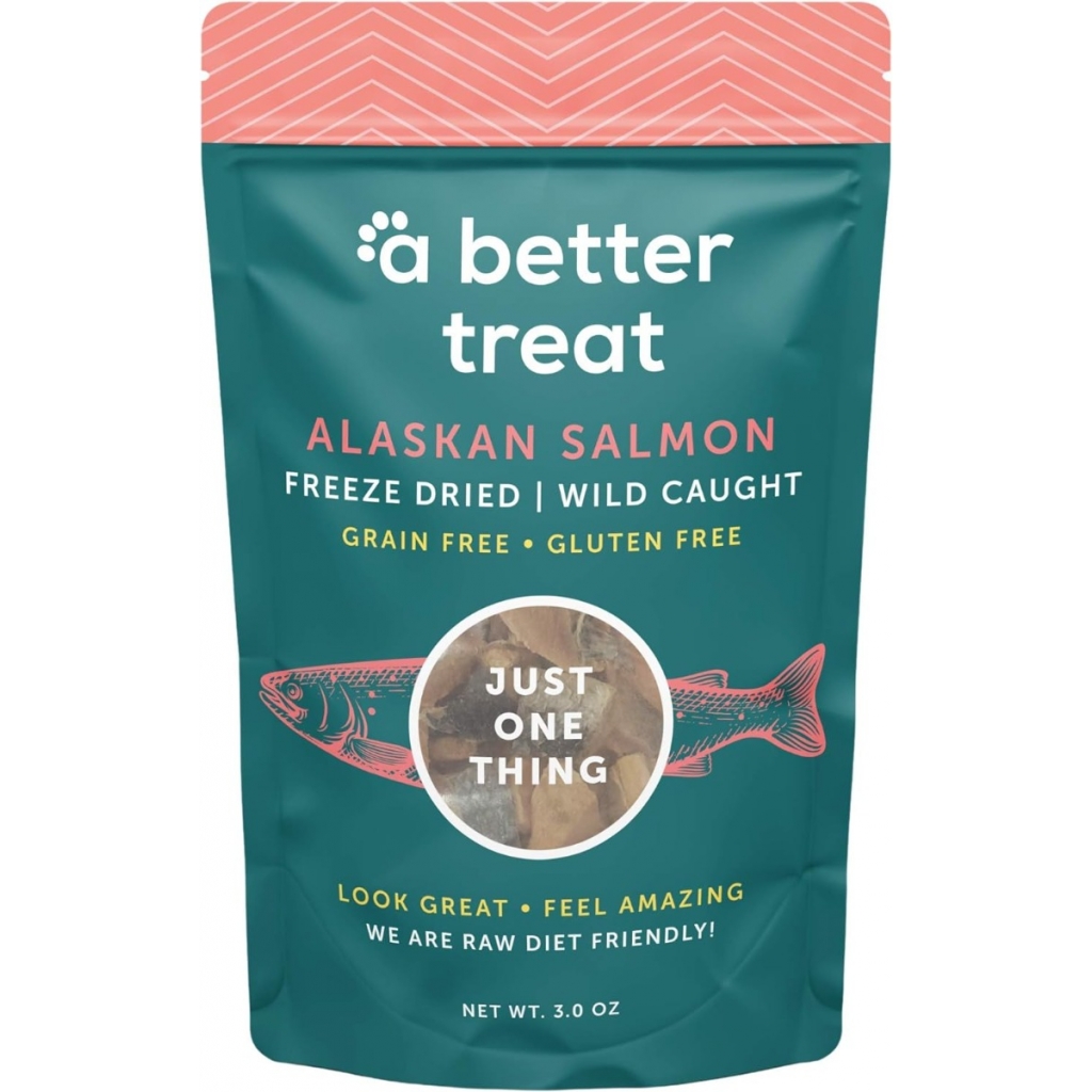 Freeze-Dried Salmon Treats for Dogs and Cats - 3 oz