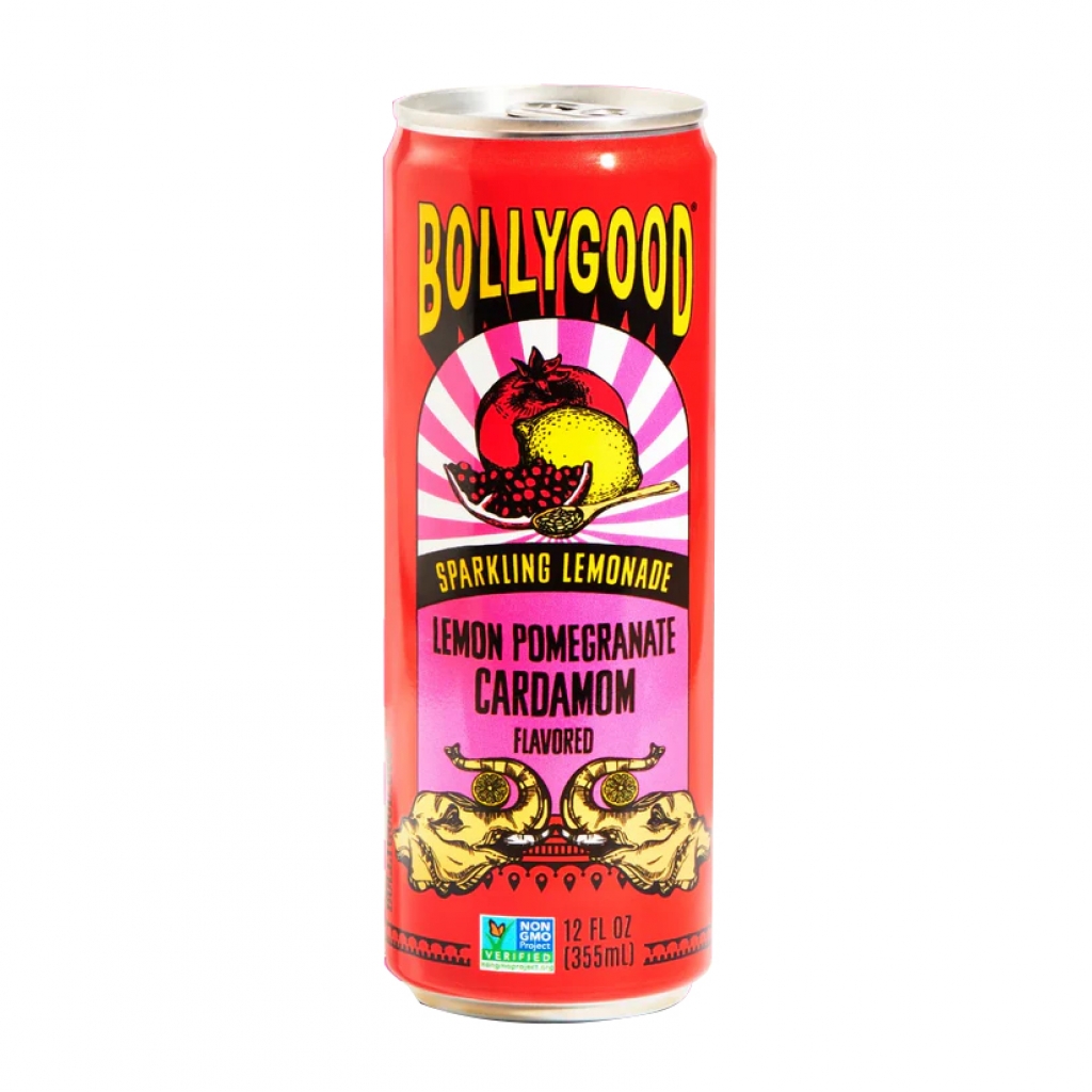 Sparkling Lemonade - Lemon Pomegranate Cardamom Fusion, 12 fl oz