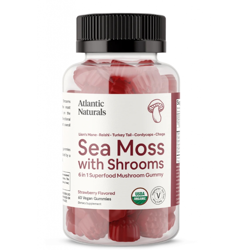 Premium Sea Moss and Functional Mushroom Gummies