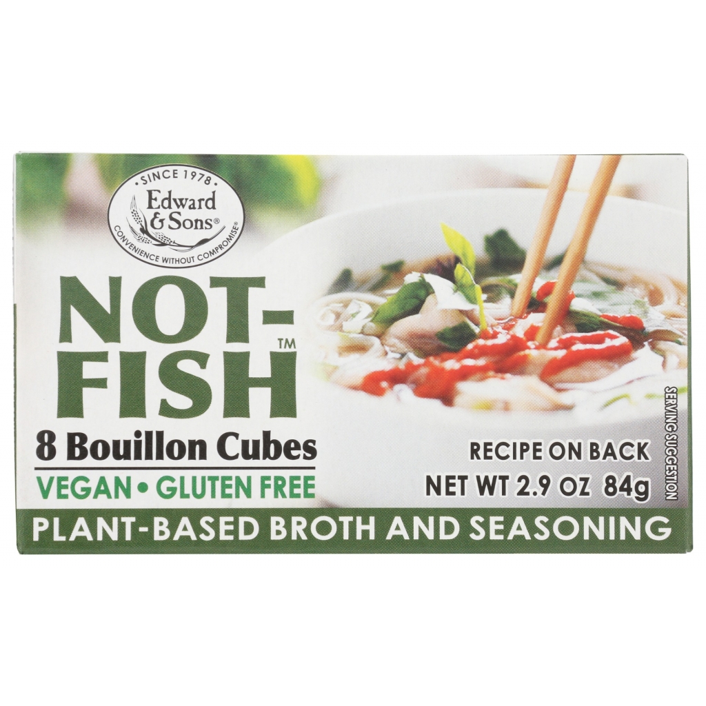 Plant-Based Not Fish Bouillon Cubes - 2.9 oz