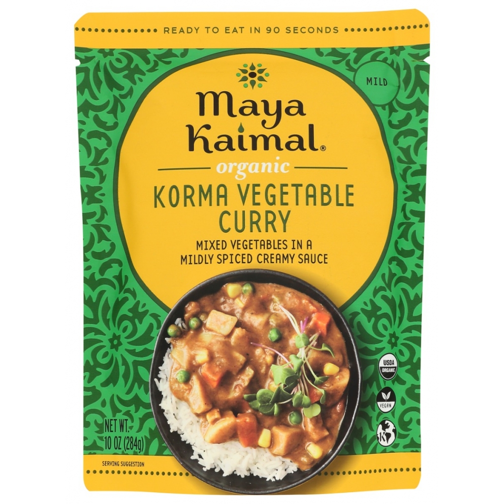 Organic Korma Vegetable Curry - 10 oz