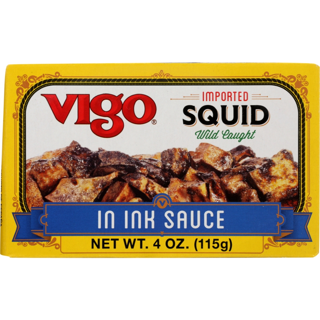 Spanish Squid in Ink Sauce - 4 oz