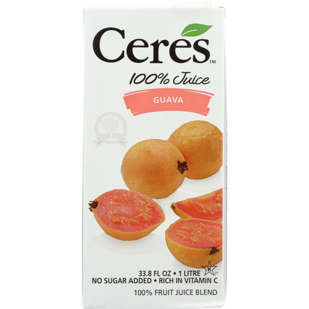 Ceres Guava Juice, 33.8 oz