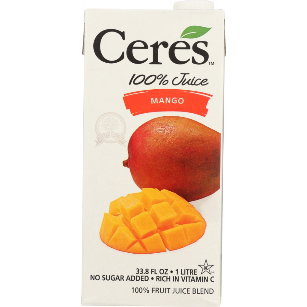 100% Natural Mango Juice - 33.8 oz