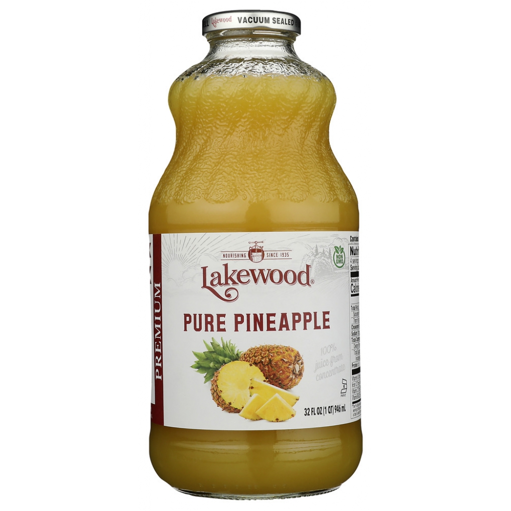 Pure Pineapple Fruit Juice - 32 oz