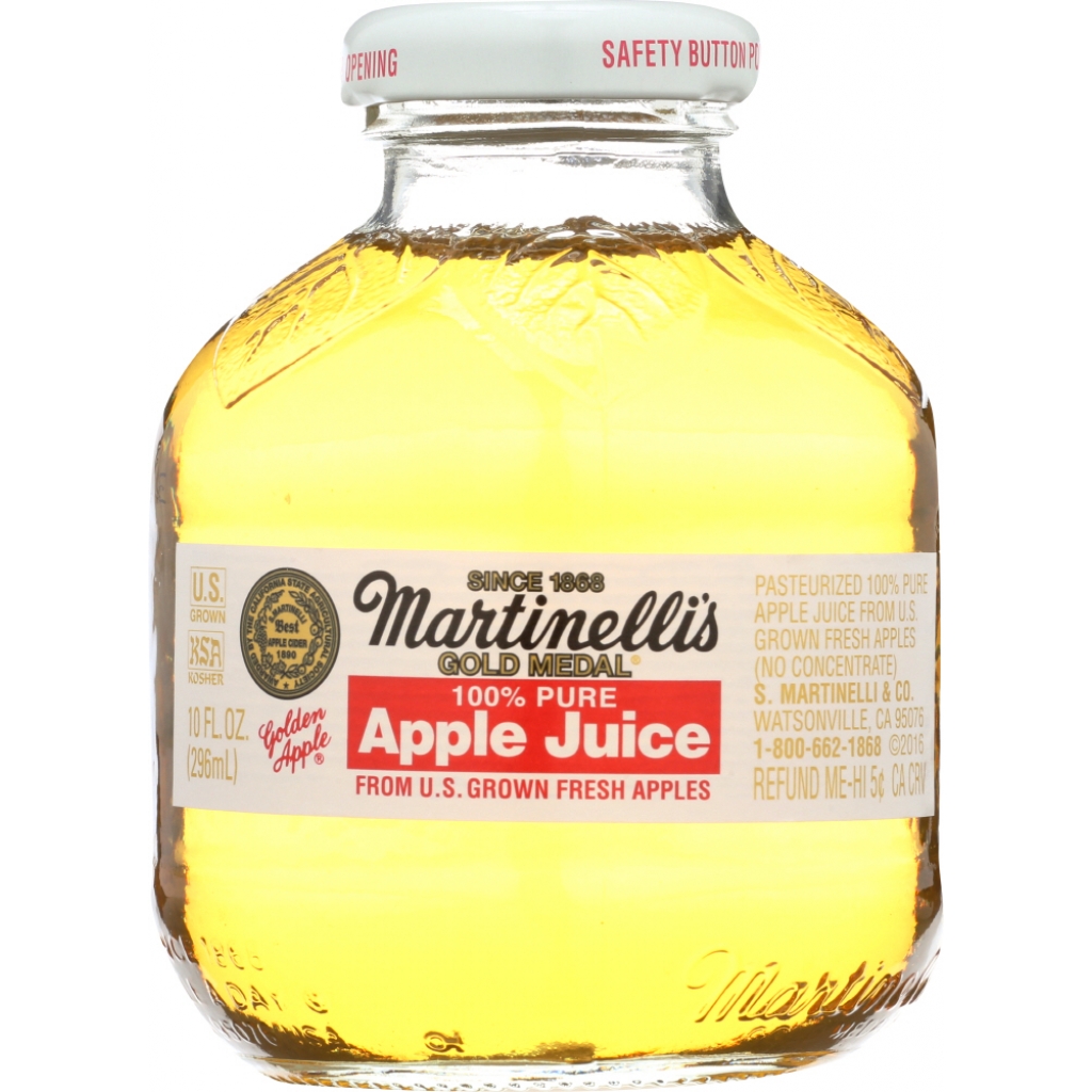 100% Pure Apple Juice - 10 fl oz