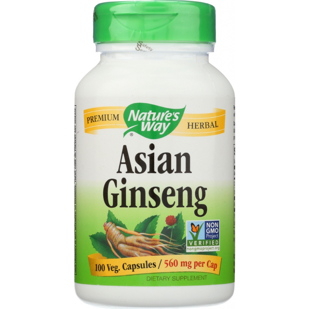 Korean Ginseng Root - 560 mg, 100 Capsules