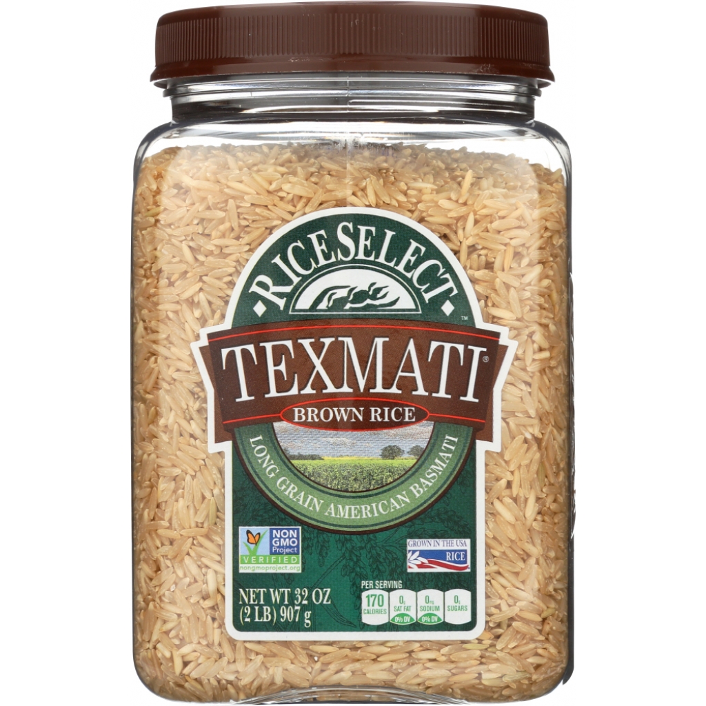 Texmati Long Grain American Basmati Brown Rice - 2 lb